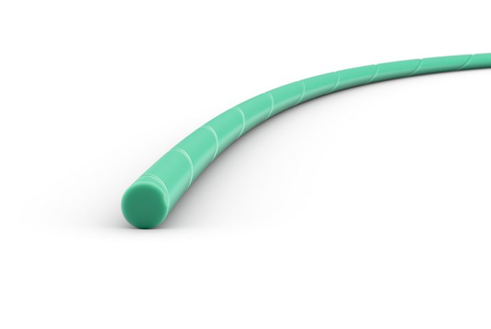 Hilo redondo silencioso Ø 2.0 mm | Verde claro