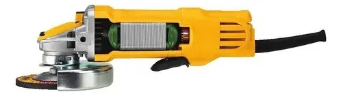 Minisemeriladora Dewalt De 4 1/2 900 W Modelo: Dwe4120-b3 Amarillo 50 Hz/60 Hz