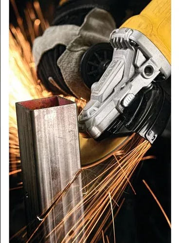 Minisemeriladora Dewalt De 4 1/2 900 W Modelo: Dwe4120-b3 Amarillo 50 Hz/60 Hz