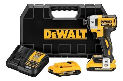 Kit Atornillador De Impacto 20v Max Brushless/ Dewalt Amarillo 50
