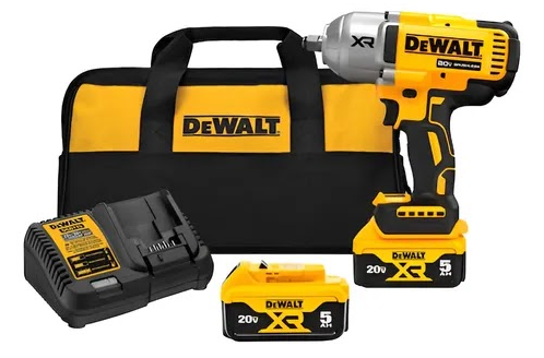 Kit Llave De Impacto De 1/2 Alto Torque 20v Dewalt/dcf900p2 Amarillo 0
