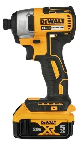 Kit Taladro Rotomartillo Inalambrico 1/2 20 Max Dewalt Amarillo 20v
