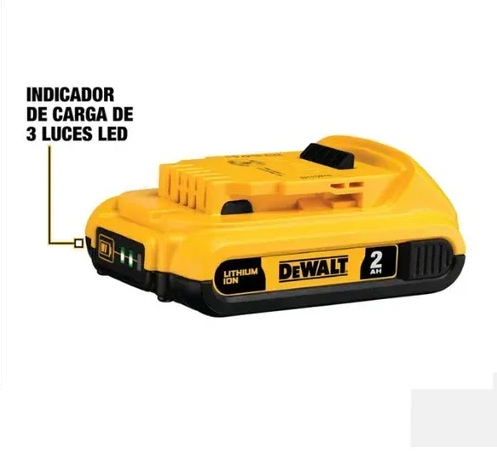 Kit Taladro Rotomartillo Inalambrico 1/2 20 Max Dewalt Amarillo 20v