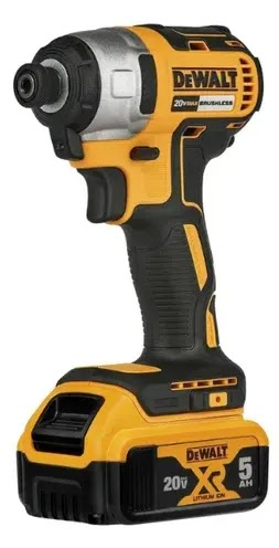 Kit Taladro Rotomartillo Inalambrico 1/2 20 Max Dewalt Amarillo 20v