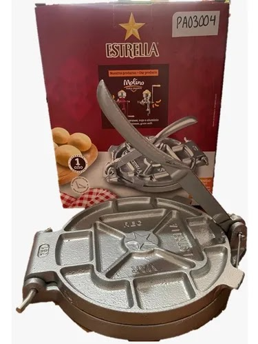 Tortilladora Estrella Prensa Manual Para Hacer Tortillas