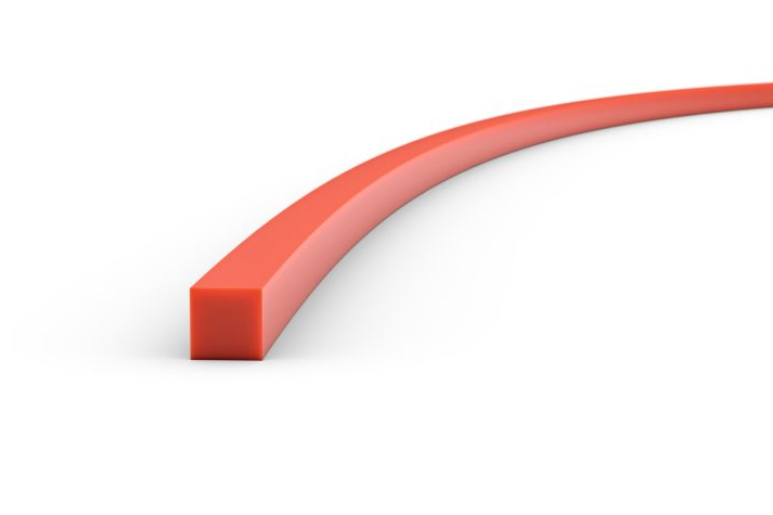 Hilo cuadrado Ø 2.7 mm | Rojo